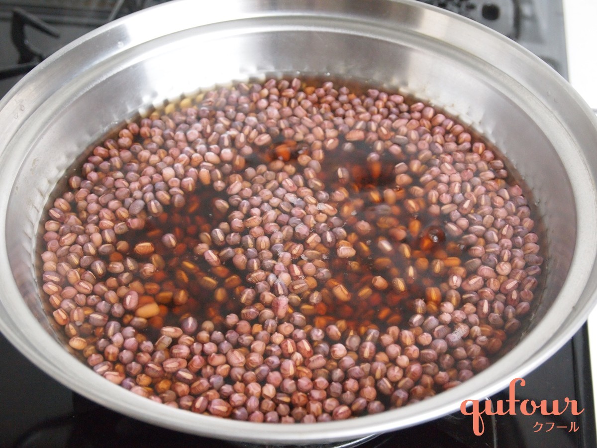 調理の下処理 調理の下処理52 鏡開きに 小豆 下ごしらえ法 ぜんざい 作り方 家電 Watch