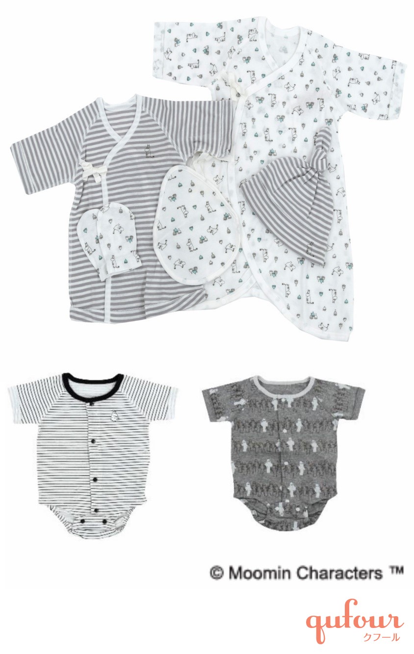 ムーミン！ファミリア　ロンパース2着 ムーミン様専用！ファミリア ロンパース2着