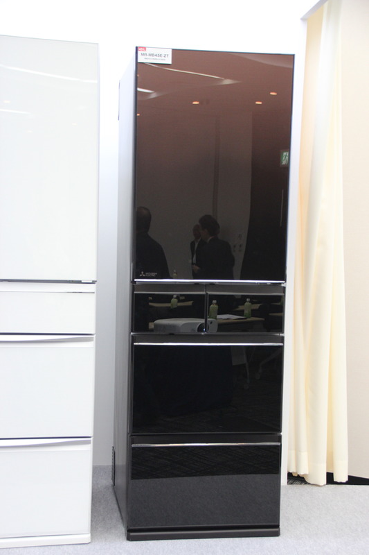 容量451L「MR-MB45E」は幅60cmのスリム設計