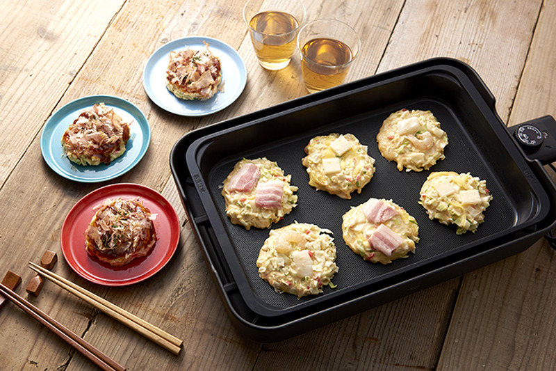 2月2日～3日の調理体験は「3種のミニお好み焼き」