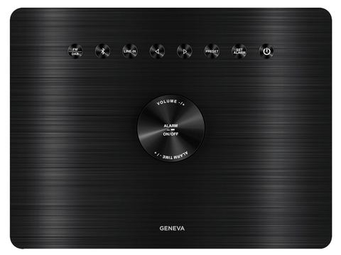 デジタルクロックとFMラジオ機能を備えたスタイリッシュなBluetooth