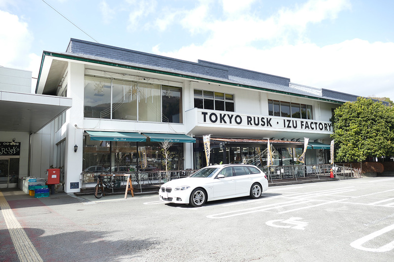 東京ラスクの工場に立ち寄ってみたり