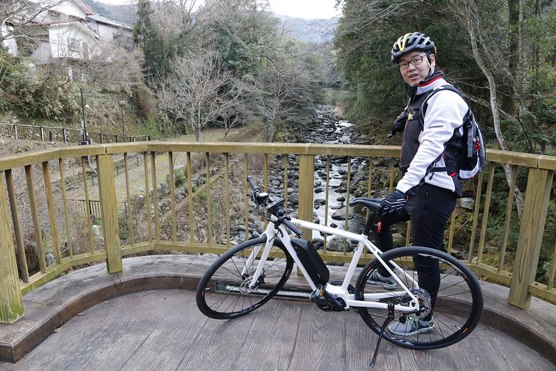 e-bikeなら気になるところにふらっと立ち寄れるのが魅力