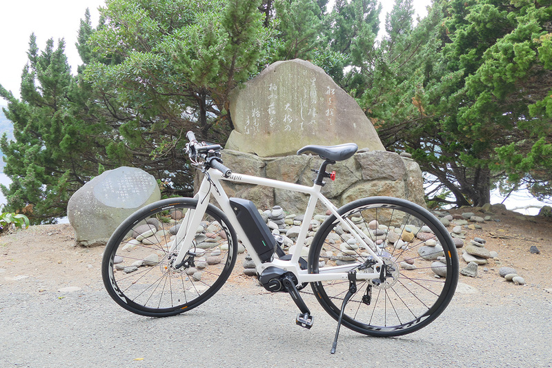 注目浴びまくりのe-bike