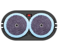 レイコップ、2つの回転モップで強力に汚れを落とす水拭きロボット