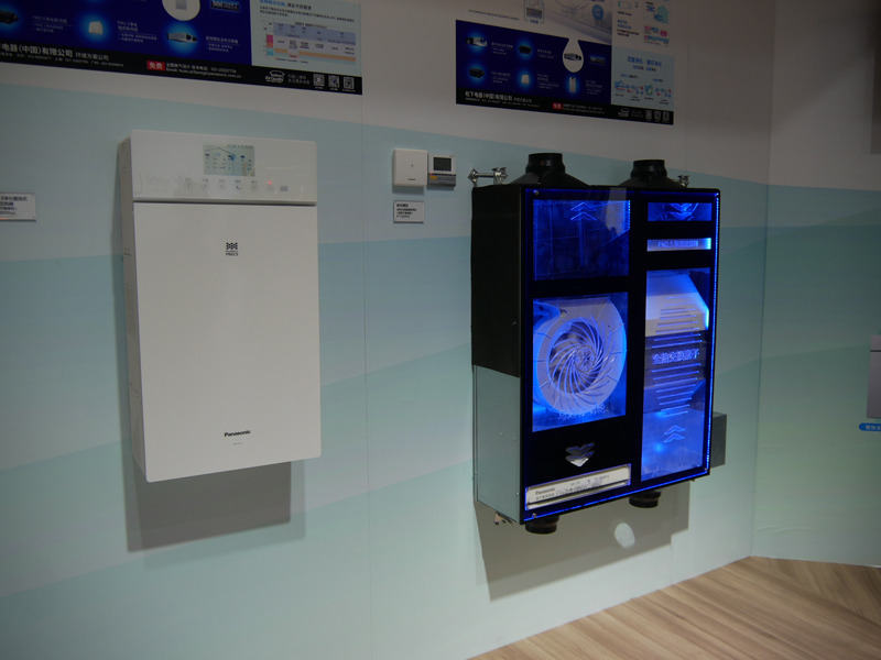 AWE 2019の開幕前日に、上海で全熱交換機を発表した。中国市場における今後の重点商品のひとつになるという