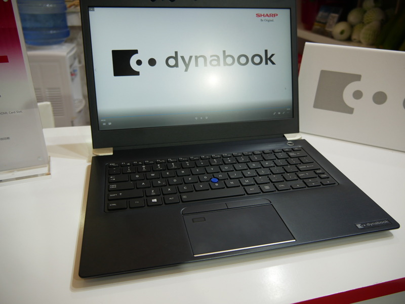 dynabook Gシリーズも展示していた