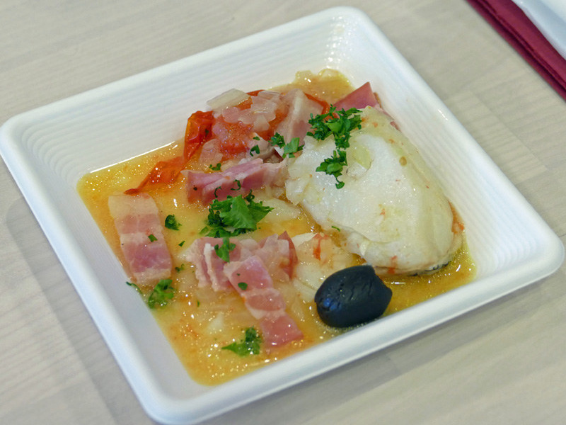 たらはしっとりふっくら。瑞々しくおいしい一品だった