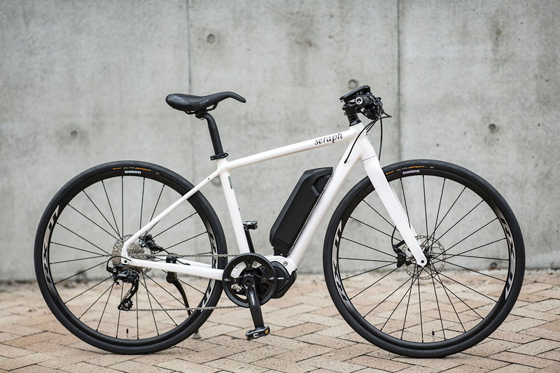 クロスバイクタイプのミズタニ「<a href="http://www.mizutanibike.co.jp/?product=e-01s" class="n" target="_blank">セラフE-01S</a>」