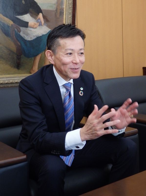 生まれも育ちも日立市。「日立の家電に囲まれて暮らしてきた」と話す徳永社長