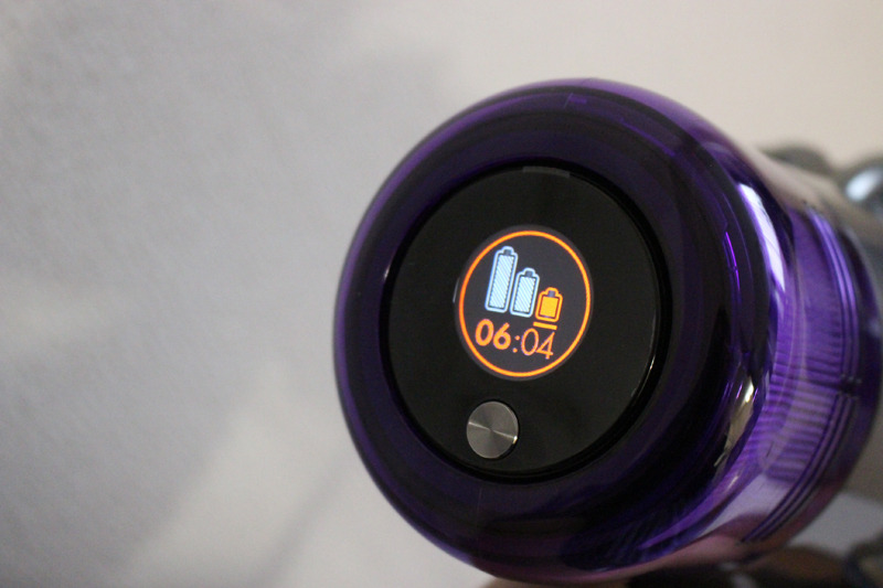 強モードは約6分。これもスペックより長い