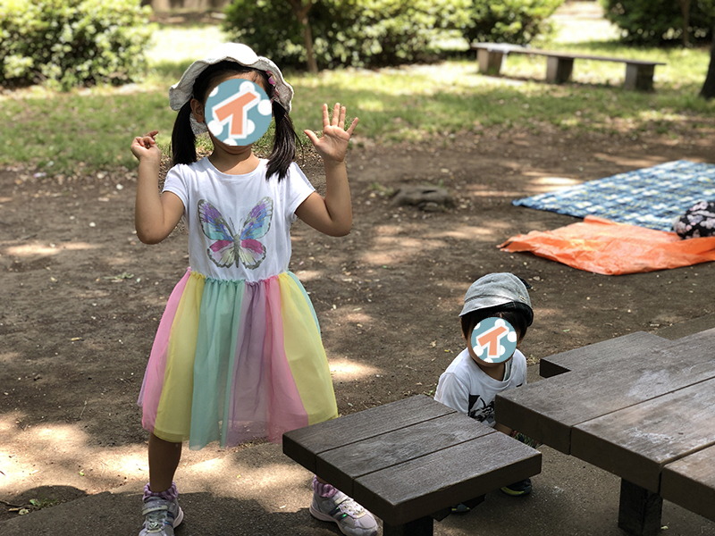 息子は人見知りしないのですんなり馴染んでいて頼もしい