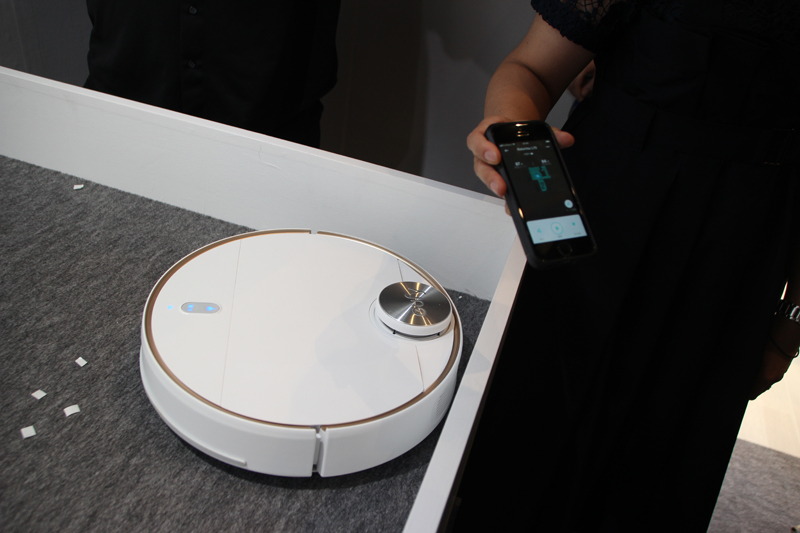 侵入禁止エリアなどの設定はスマートフォンアプリから行なう