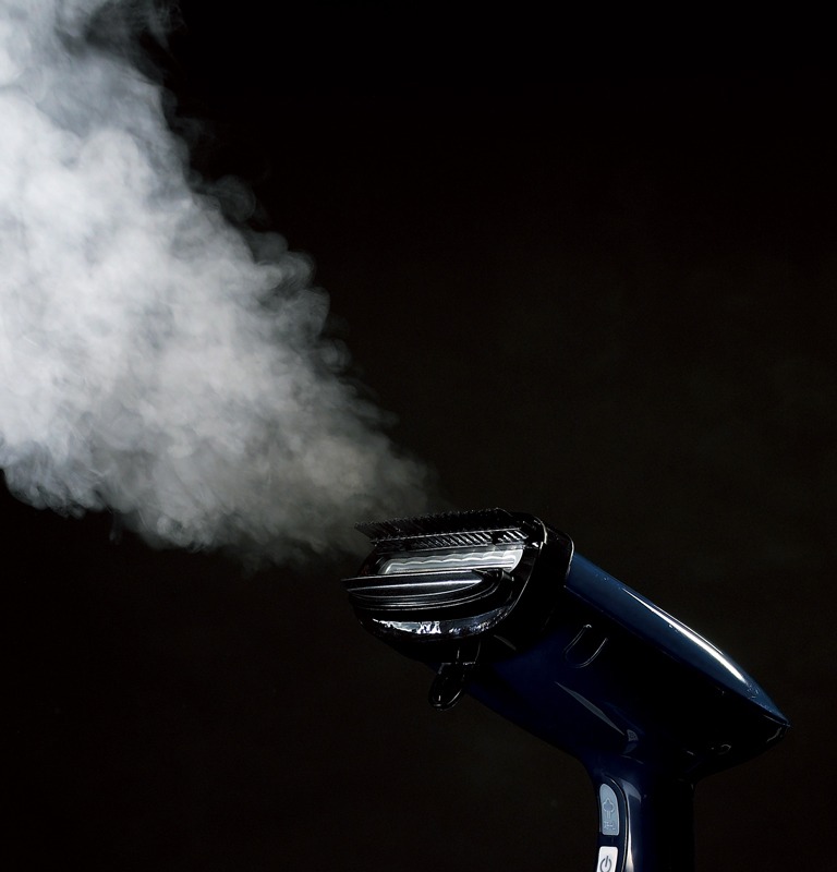 毎分平均17g、最大8分30秒の連続スチームが行なえる