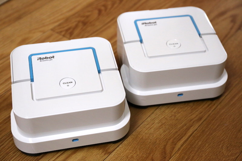 左が「ブラーバ ジェット250」、右が「ブラーバ ジェット240」。見た目は何も変わらない!