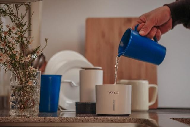 水を使えば花粉やPM2.5も除去できるという