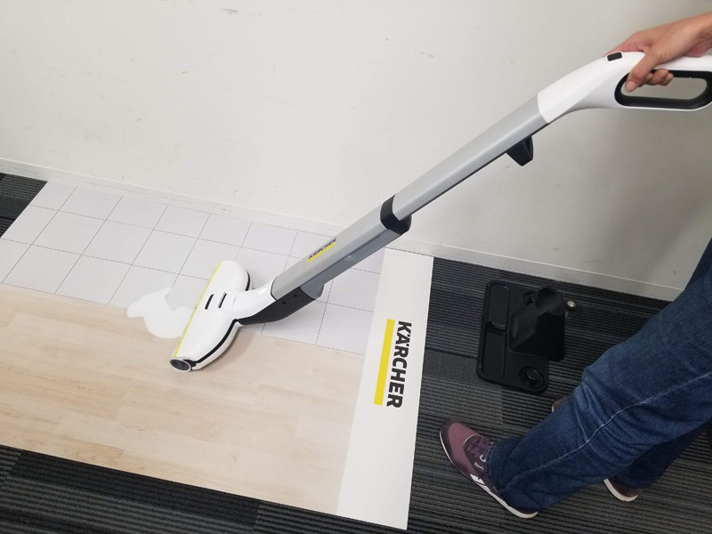 水拭き用スティッククリーナー