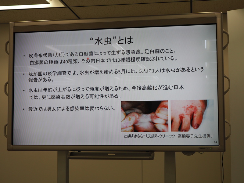 水虫の特徴