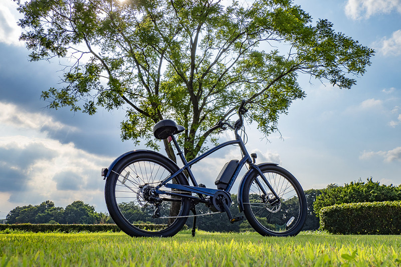 走り慣れたと道を、TOWNIE GO! 8Dで改めて走ってみると、とても新鮮。ビーチクルーザーってそういう点でも独特の自転車なんですね♪