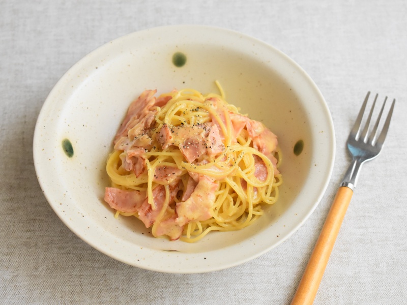 手軽に作れるカルボナーラのレシピをご紹介