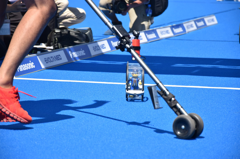 ついにゴールラインを切ってチャレンジが成功した