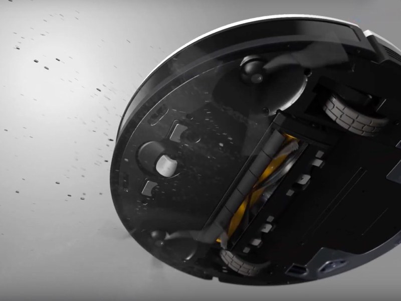 ブラシレスモーターを採用し、強力な吸引力を実現したとする