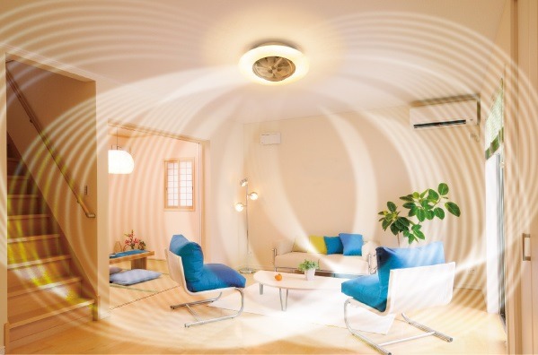 天井スペースを有効に利用できる