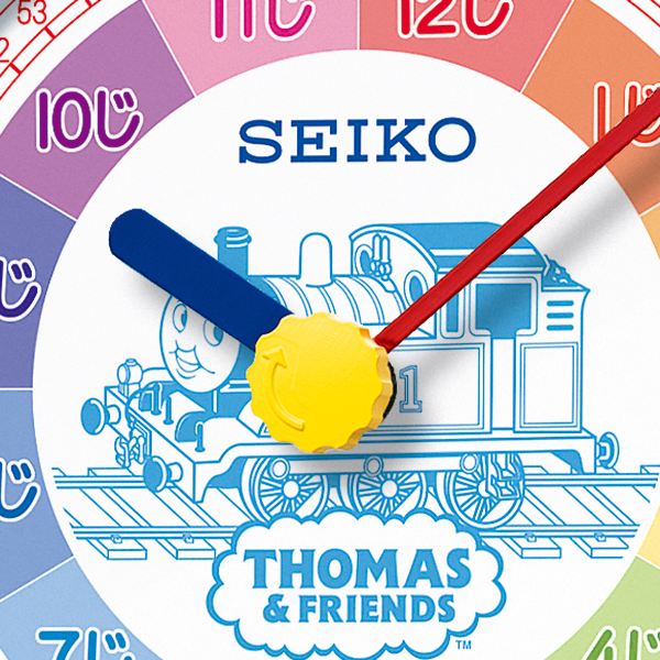 前面に針回しがあると、時計の読み方を教える際に便利