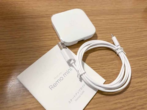 スマホで家電を操作できるリモコン「Nature Remo mini」がとっても便利