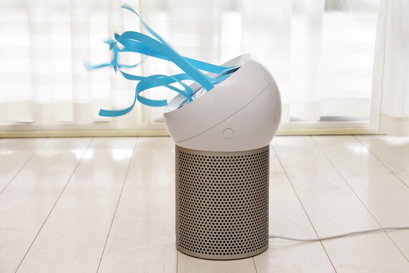 上向きにするとサーキュレーター的な使い方が可能