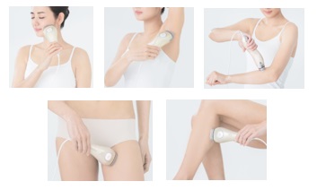 腕、ひざ下、ワキ、ビキニライン(I・O以外)などに使用可能