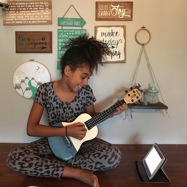 自分のペースでウクレレの練習を楽しめる