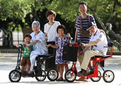 ご近所の散歩から旅行まで幅広く活躍する