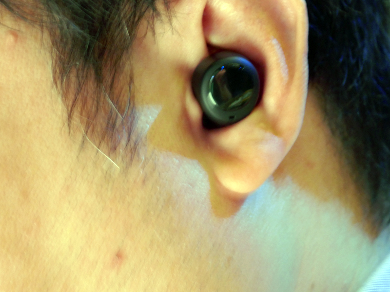 実際に装着したところ