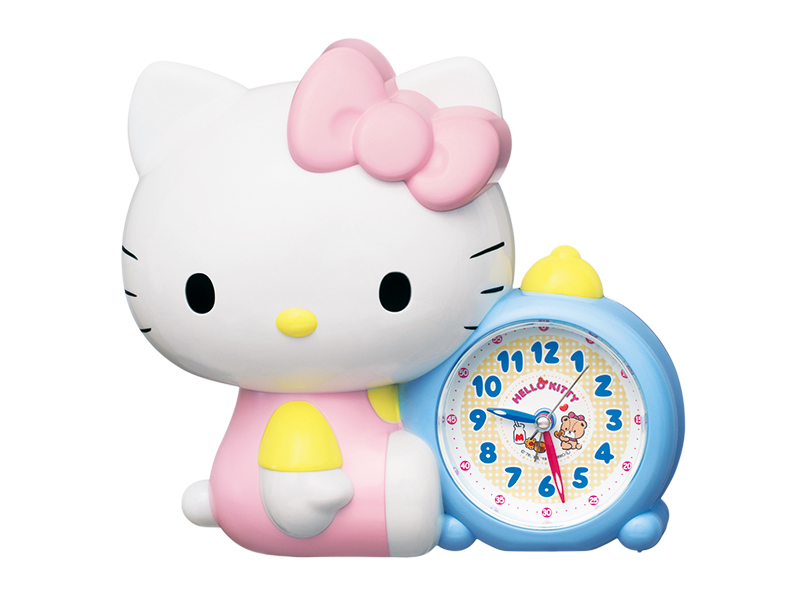 ハローキティのおしゃべり目ざまし時計 JF382A
