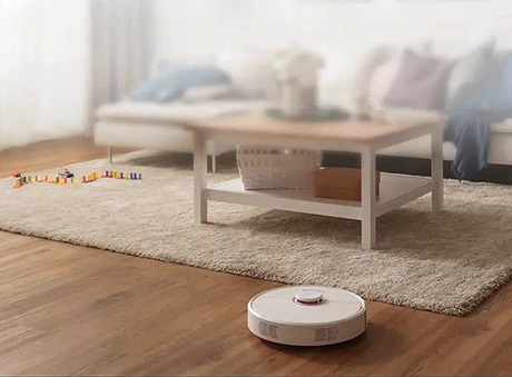 独自のアルゴリズムで無駄な往復回数を減らし、短時間で隅々まで効率よく掃除