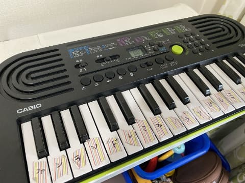 カシオの子供用電子キーボードを買ったら良い感じでした【941の