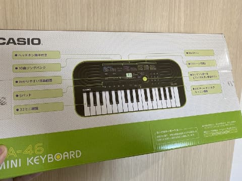 CASIO♡電子キーボード カシオの子供用電子キーボードを買ったら良い感じでした【941の