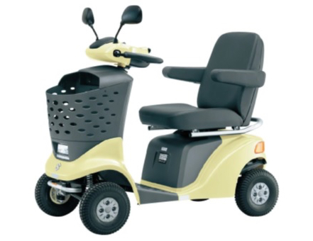 リコール対象となるハンドル形の電動車いす「セニアカー ET4D」