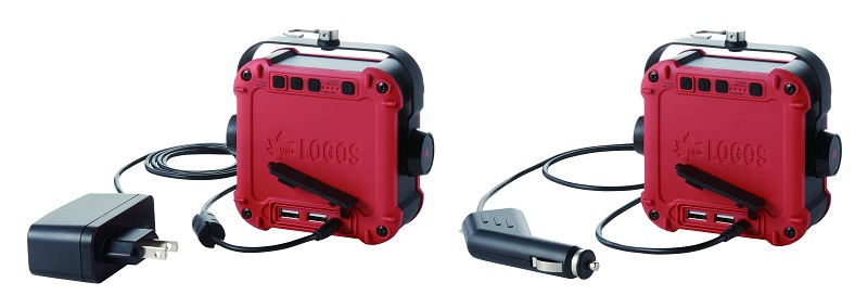 蓄電用ACアダプター、蓄電用DCアダプターが付属