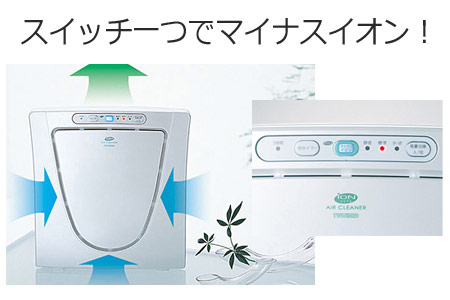 「マイナスイオン発生空気清浄機 AC-D358PW」 寄付金額：30,000円