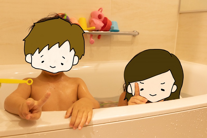 ちょっと見えませんが、頭に菖蒲の葉を巻いております