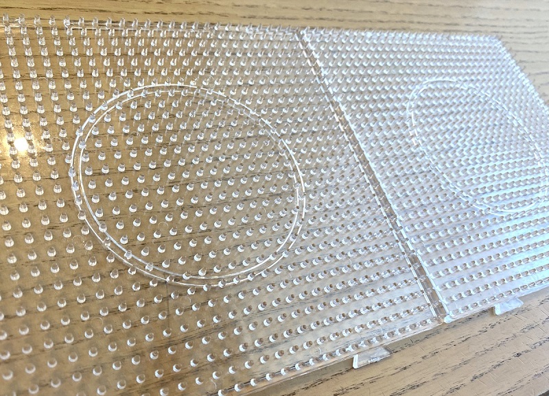 こちらは連結すると大きな作品も作れるプレート