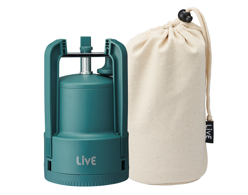 付属の収納袋に入れて持ち運び可能