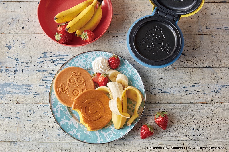 手軽にかわいいパンケーキが作れる