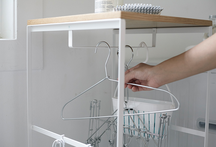 ハンガーを収納可能