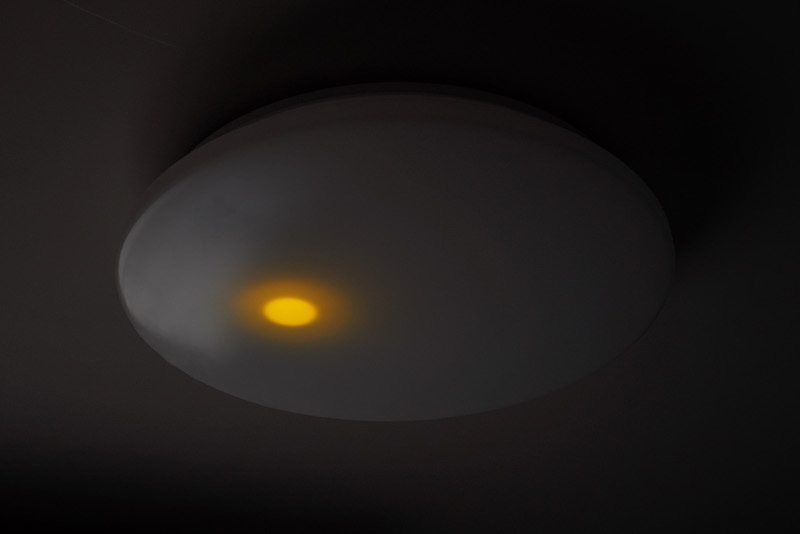 常夜灯も明るさを2段階で設定可能