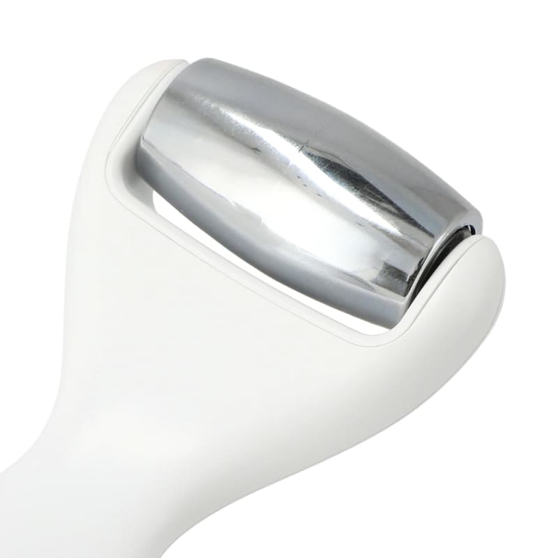 ローラーが肌に触れると振動する