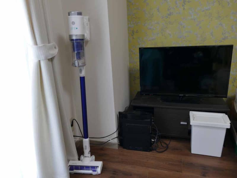 掃除機の存在感が結構ある