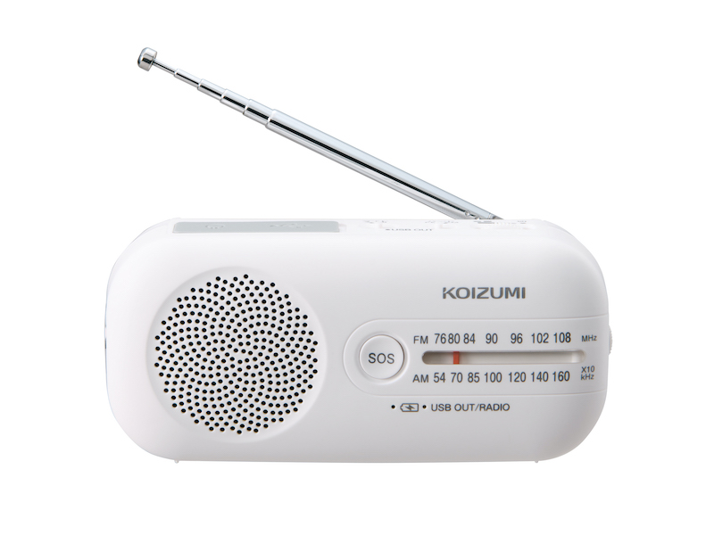 ダイナモラジオ「SAD-8702/W」